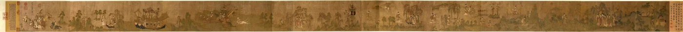 Gu Kaizhi, Nymphe des Luo-Flusses, Gugong (Palastmuseum), Peking
